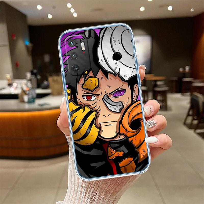 UP40 Naruto Obito Madara Transparent Phone Case for Samsung Galaxy A04 A04S A14 A23 A34 A54 M23 M33 M52 M53