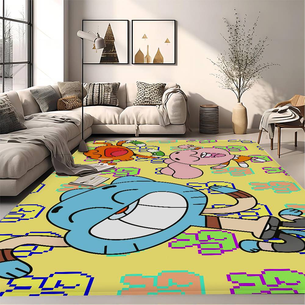 The-Amazing World G-Gumball Floor Mat Nordic Style Home Doormat Bathroom-Toilet Mats Bedroom Hotel Decor Mat