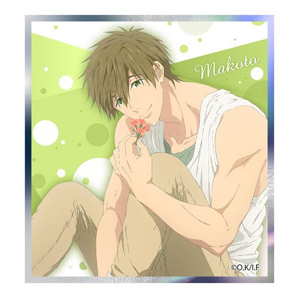 Genuine FREE! Boys' Swim Club Merchandise - Featuring Haruka Nanase, Rin Matsuoka, and Nagisa Hazuki Laser Color Paper