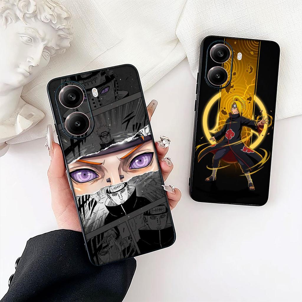 Akatsuki Pain Naruto Deidara Phone Case for Samsung Galaxy S22 S21 S20 FE Ultra Plus A35 A36 A37 A33 A34 A04 A71 Soft Cover