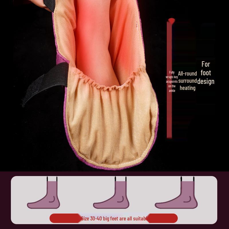 Electric Mugwort Heating Ankle Protector: Warm Feet & Joint Recovery