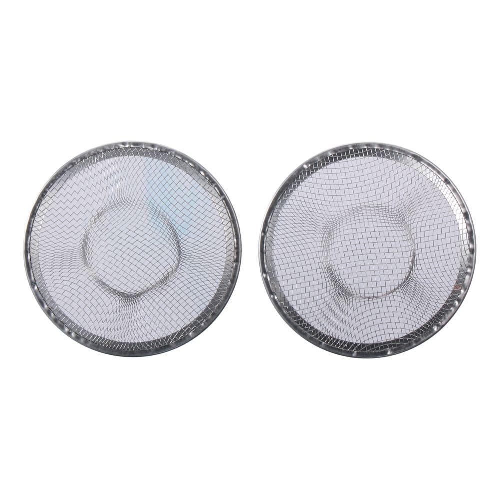 304 Stainless Steel Mesh Strainer 1.97"-4.41" Kitchen Drain Basket  Bathroom Sink