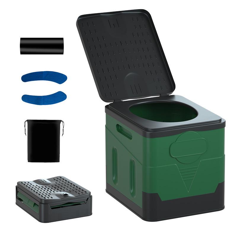 

Портативный складной туалет для кемпинга и путешествий