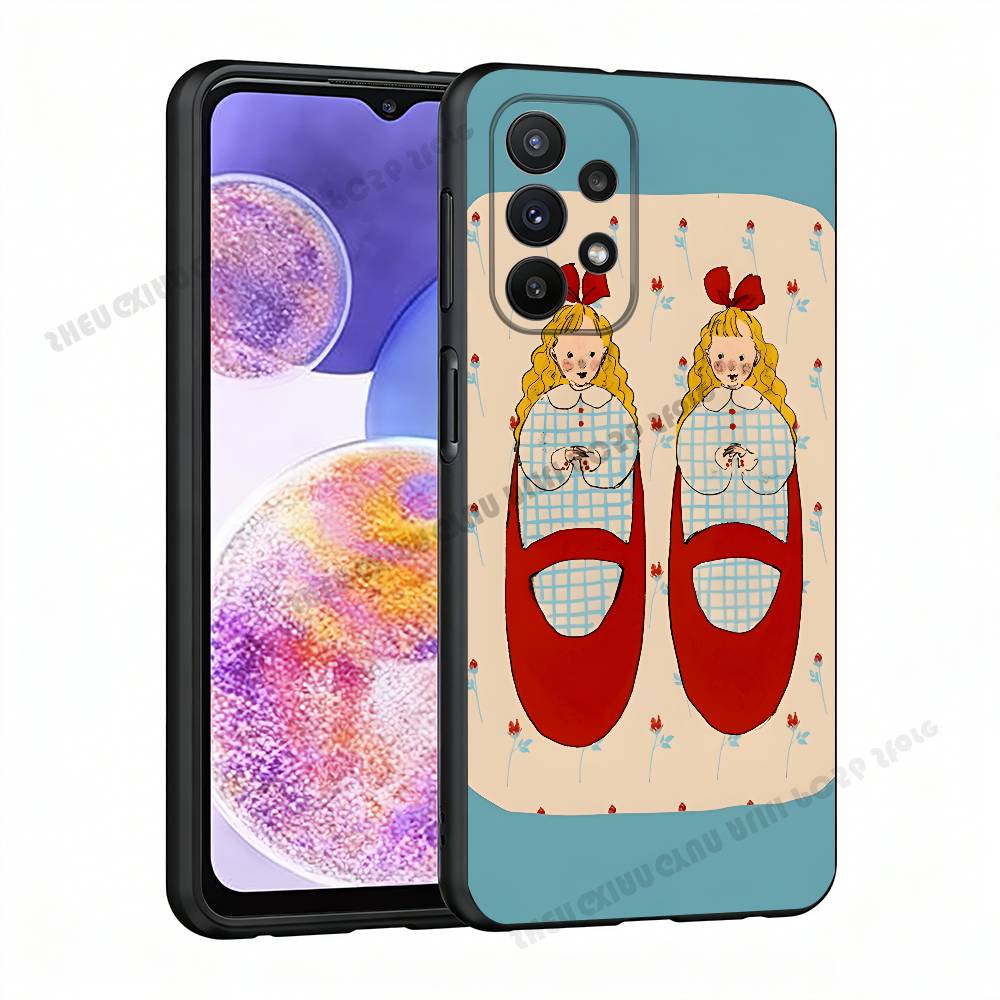

Retro Illustrations Case For Samsung A21 31 51 53 71 20 22 30 32 42 50 10 11 4G 5G Cover Samsung A51 4G