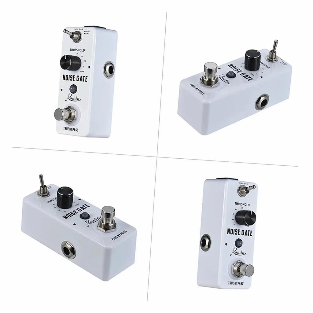 Guitar Effect Pedal ROWIN Noise Gate 2 Modes Noise Reduction with Aluminum Alloy Enclosure