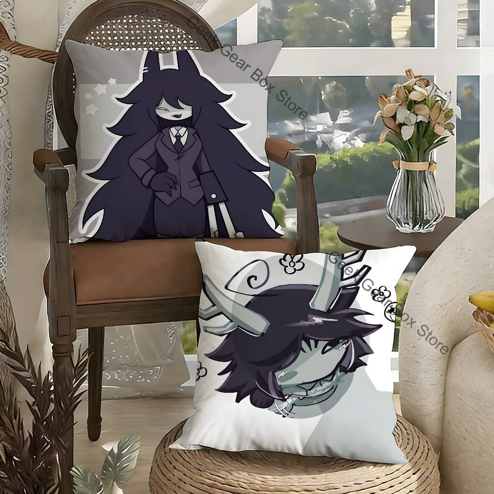 FFundamental Paper EEducation Anime Celebrity Merchandise AllMatch Printed Pillow Case Sofa Office Room Decoration Protector