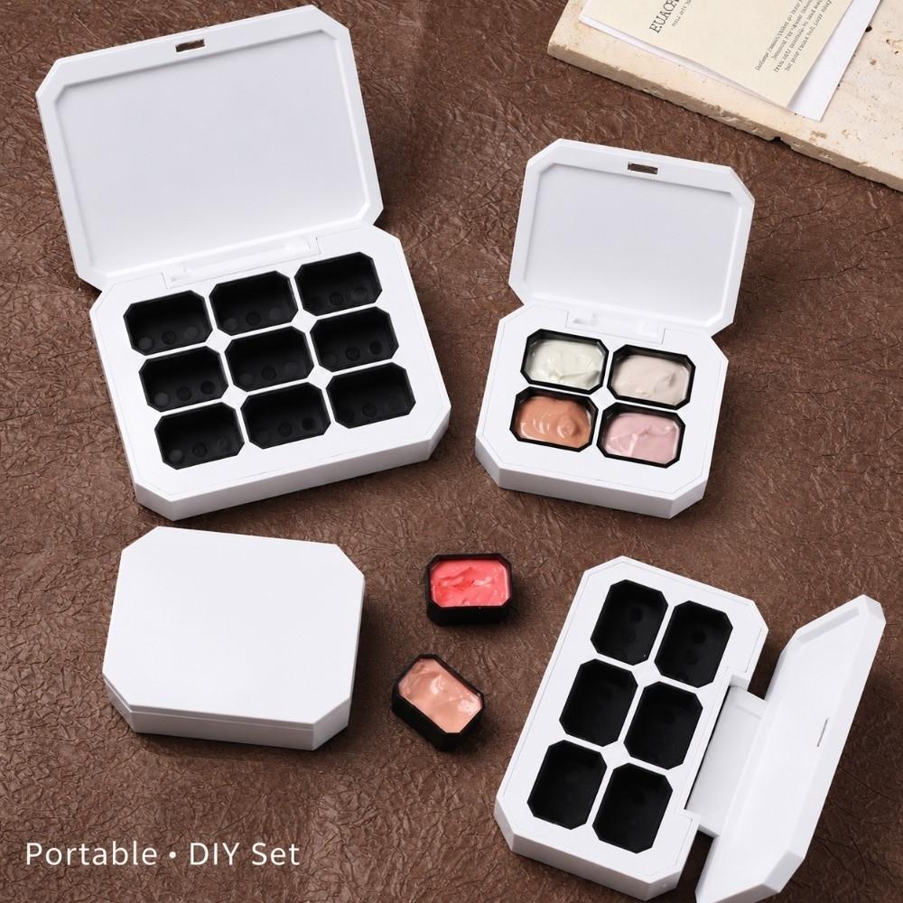 Light Avoiding Nail Polish Palette Portable Nail Polish Storage Box Empty Magnetic Box  Nail Art
