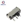 Toggle Switch 9*3.5*3.5mm 3 Feet 2 Gears, Handle Length 2MM Side Patch Slide Switch
