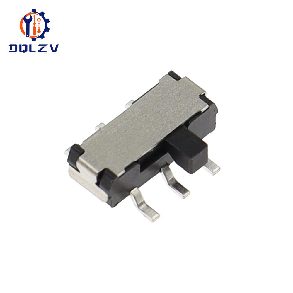 Toggle Switch 9*3.5*3.5mm 3 Feet 2 Gears, Handle Length 2MM Side Patch Slide Switch