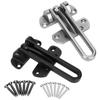 Door  Security Door Guard Lock Stainless Steel AntiTheft Lock Buckle Security Guard Door Safety Lock  for Home Hotel
