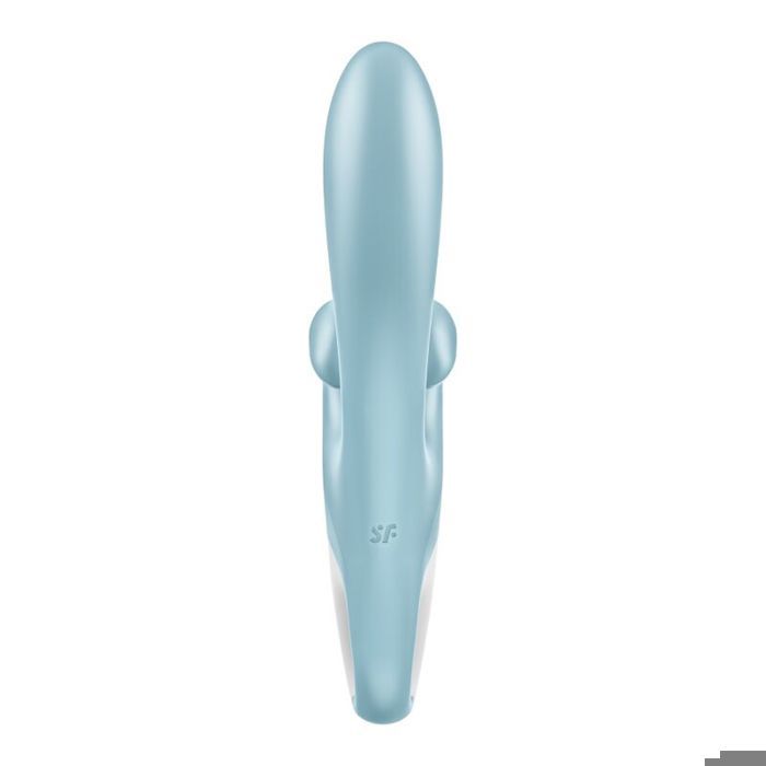 Vibromasseur Rabbit - Satisfyer - Touch Me - Bleu - Flexible - 3 Moteurs Puissants