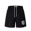EES-16 Heren Mesh Basketbalbroek, Zwart Ademend Zomer Street Beach Boardshorts