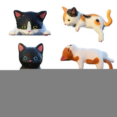 Vziguhk Cat Car Dashboard Decoration,Animal Dashboard Decoration,Car Accessories Animal Cartoon Dashboard Decoration | 5pcs