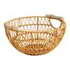 Fruit Basket ABS Plastic Woven Bowl Dish Basket for Cupcake Vegetable Display Party Dining Table