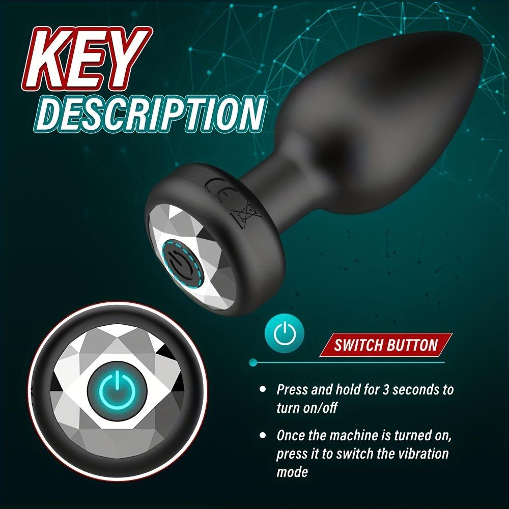 Electric Anal Plug With Control Flirting Frequency Conversion Anal Prostate Massager Mute Anal Plug SM Adult Sex Toys For Female And Male