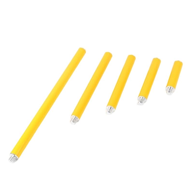 Aluminiumlegierung Verlängerungsstange 25 mm Durchmesser 5/8"-11 Gewinde Für GNSS-Antennen RTK-Vermessungsstative Stabilisatoren