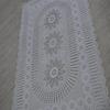 Nordic Style Waterproof Lace Tablecloth FL-1616 White (2 Sheets)