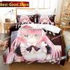 Fashion 3D Anime BOCCHI THE ROCK! Bedding Set Printed single Comforter Quilt Bed Cover Pillow Case 3 Pieces Sets Kids Adult Size