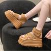 Comemore Thick Bottom Woven Roman Sandals Summer Shoes for Women Vintage Open Toe Wedge Sandals Hook Loop Heeled Sandales Femmes