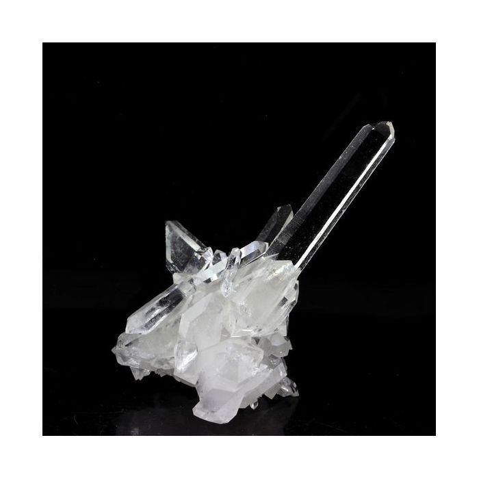 Quartz - La Gardette - 65.5 ct - Certificat d'authenticité - 50x40x25 mm - Gris