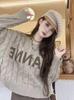 Women's Retro Round Neck Knit Sweater - Hong Kong Style (Autumn/Winter 2026)