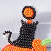 Pumpkin Rice Bead Earrings Halloween Beautiful Ghost Dangle Earrings  Hipster