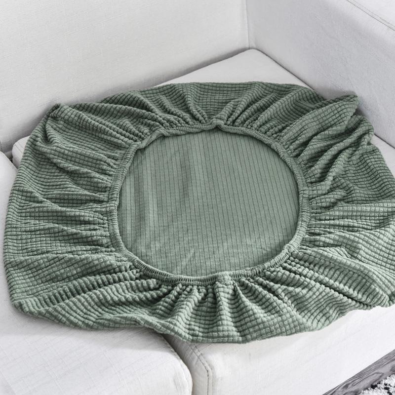 Solid Color Thicken Elastic Sofa Cover Living Room Protector Kids Slipcover Couch Cover Seat Cushion Washable Removable 1Pcs