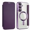 For Samsung Galaxy A36 5G Case Compatible with MagSafe RFID Blocking Card Holder Leather Phone Cover