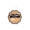 Halloween Pumpkin Wooden Door Sign Hanging Wall Decor Party Supplies