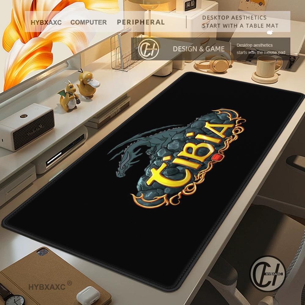MMORPG Tibia Large Gaming Mouse Pad Computer Mousepad PC Gamer Mouse Mat Laptop Mausepad XXL Mouse Carpet Keyboard Mat Desk Pad
