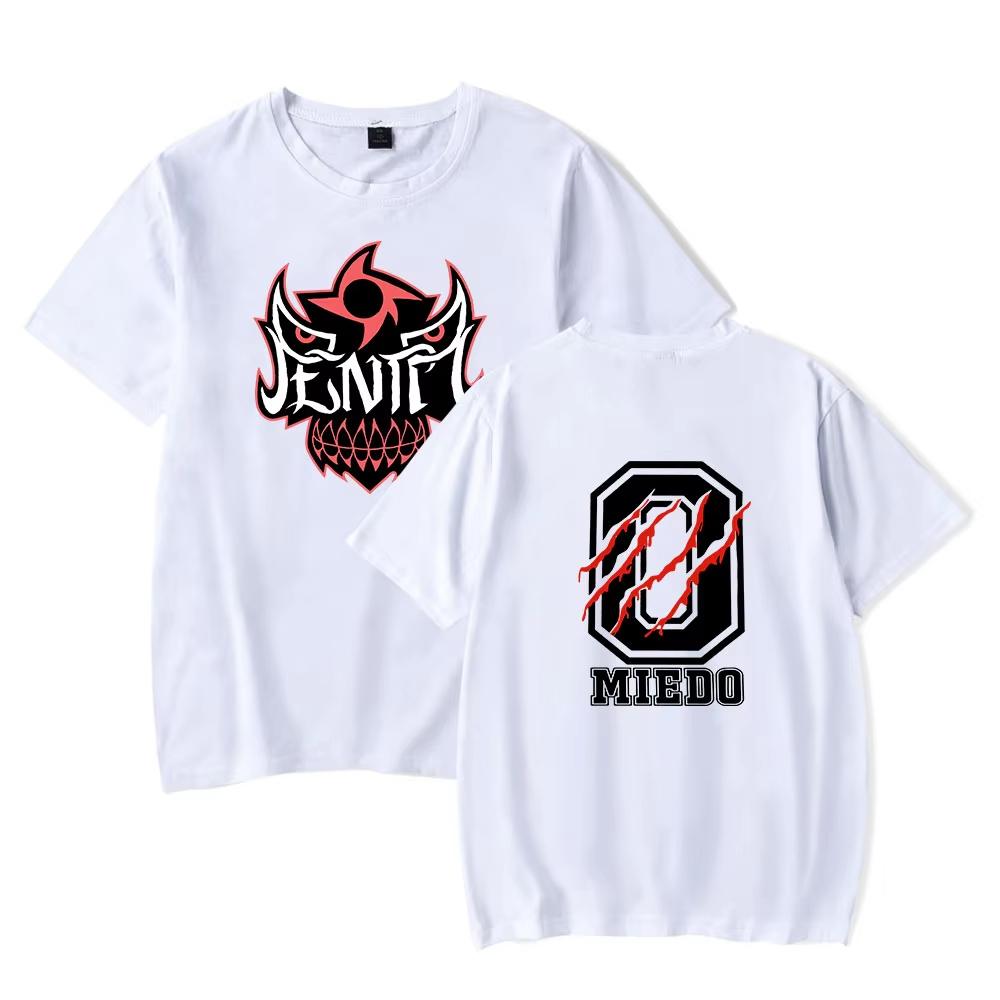 Penta El Zero Miedo Cero Miedo Merch T-Shirts Cosplay Women Men Fashion Crewneck Short Sleeve Oversized Unisex Harajuku high quality