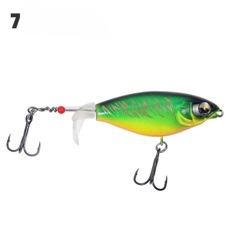 1pcs 6g/10g Floating Pencil Noise Lure Surface Wobbler Spinning Hard Bait 65mm/80mm Self-contained Spinnerbait LUYA BAITS