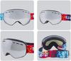 Double-Layer Anti-Fog Ski & Mountaineering Goggles for Enhanced Clarity - Suitable for Kids, Men, and Women.