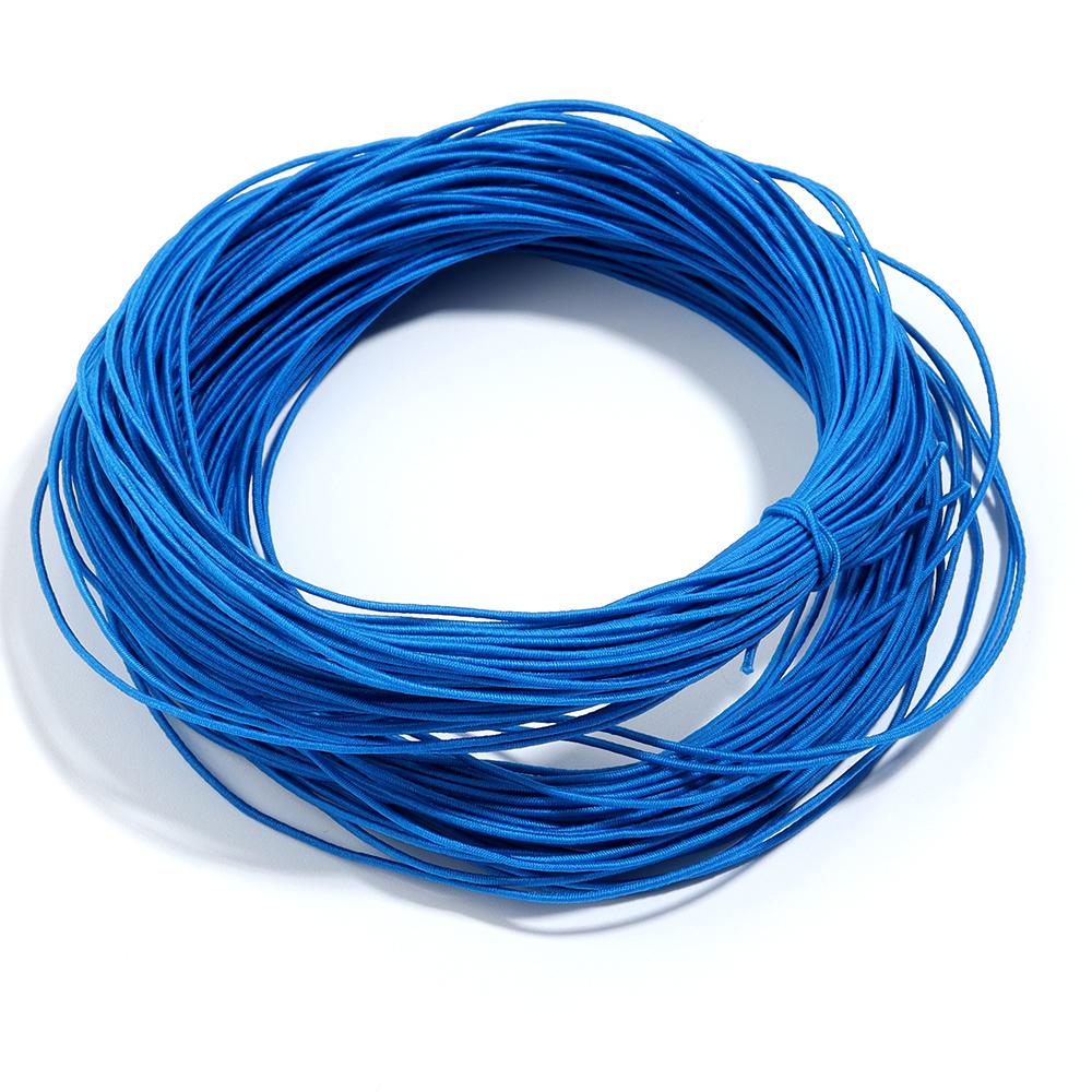 Apx 25Yards/Pack Color Braided Elastic Cord Beading Craft Stretch Threads String for Jewelry Making DIY Bracelet Accessories