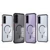 Metal Frame Magnetic Phone Case Galaxy A57 A37 Shockproof Heat Dissipation Matte Protective Cover