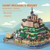 1392pcs Saint Michael's Mount Building Block Collectibles Model Construction Small Particle Assembly Model Toys Assembly