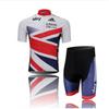 Men's and women's breathable short-sleeved Tour de France mountain road bike