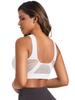Padded Sports Bras for Women High Impact Seamless Yoga Bra with Removable Cups Athletic Crop Tank Tops Gym Workout Brassieres