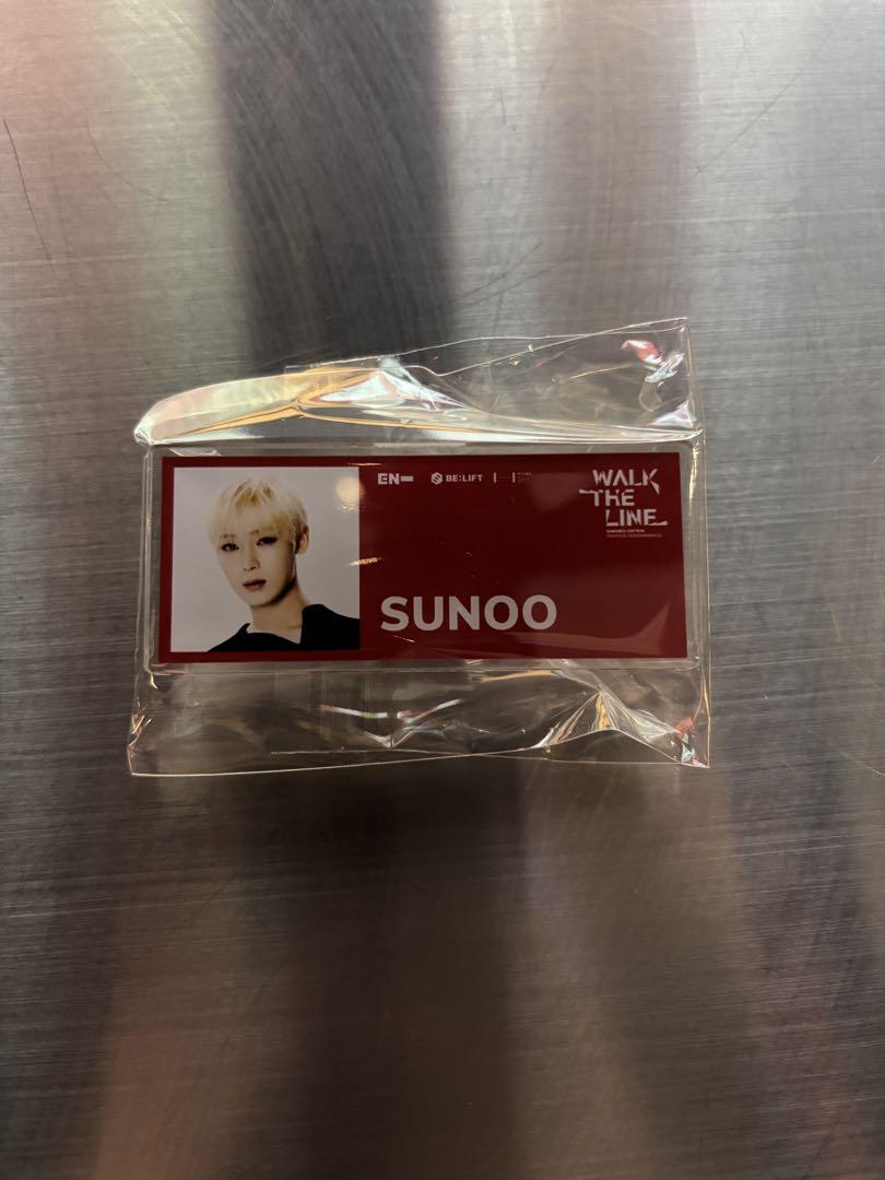 

[USED] RED° TOKYOTOWER ENHYPEN Acrylic Nameplate Sonu