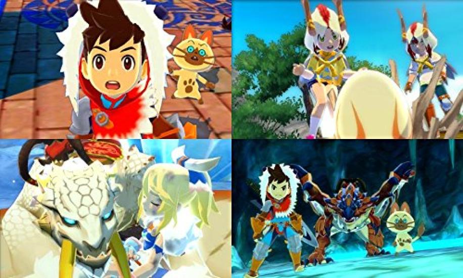 Monster Hunter Stories for Nintendo 3DS - Japan Import (Japanese Version) / Monster-Rider RPG Video Game