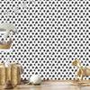 Palm Leaves Wallpaper White and Light Gray for Living Room and Bedroom 50x1000