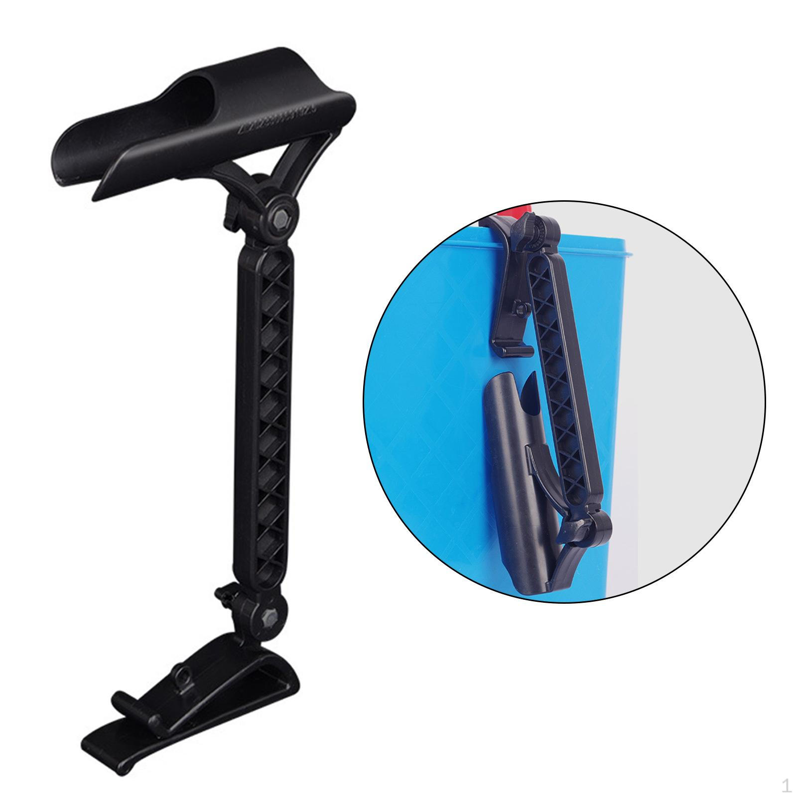 

Ведро держатель удочки регулируемый подледный рыболовный легкий монтажный кронштейн складной зажим на 25cm