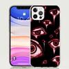 Scary Face Eyes Phone Case for Apple iPhone 17 Air 16 15 Plus 14 + 13 Mini 12 11 Pro Max 7 8 SE 16Max Soft Shell Cover Coque 17
