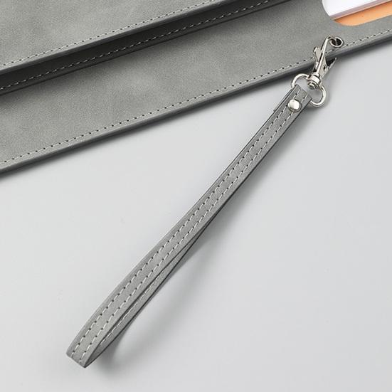 Document Bag A4 Envelope Folder Soft Faux Leather File Folder with Pen Insert