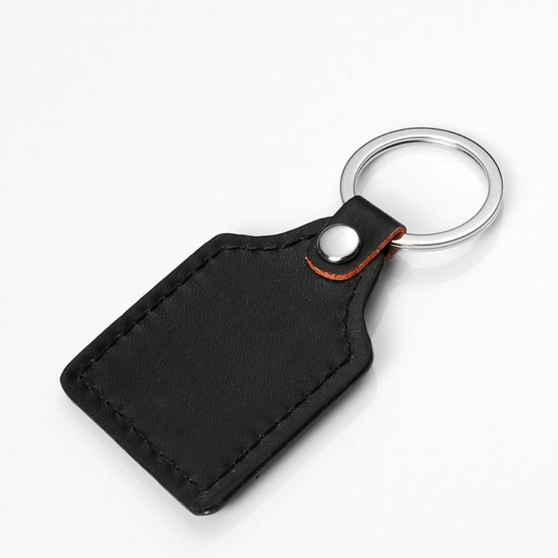 Sublimation Blank Round Keychain with for Key Ring Heat Transfer Keychain for Christmas Valentine Graduation Day Present