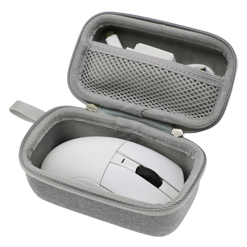 Leichte EVA Maus-Tasche Schutz vor Stößen, Staub, Wasserspritzern für Vgn Vxe Gaming-Maus Praktischer Taschenhalter