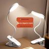 Multi-color Eye Protection Clip-on Desk Lamp with Touch Charging and Long Battery Life