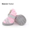 Yousheng 4Pcs Pet Shoes Fashionable Anti-slip Breathable Dog Mesh Boots Pet Supplies