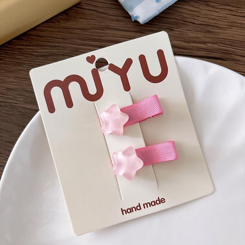 

Милые заколки для волос с клубничкой для девочки, мини, полностью тканевые, для малышей, зажимы-аллигаторы, детские, розовые, кавайные, мультяшные аксессуары для волос