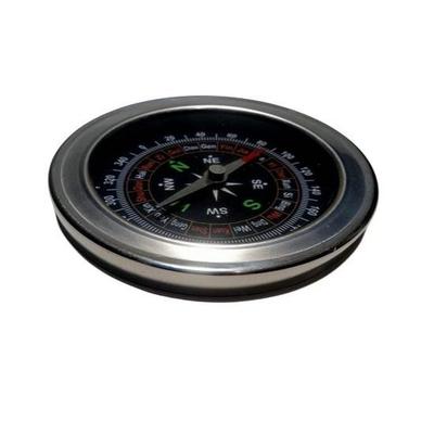 Large Magnetic Compass Measuring Approximately 1.2 Cm  for Outdoor Navigation, Hiking, and Survival Adventures